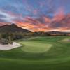 A view of the 9th green from North at Boulders Golf Club & Resort.