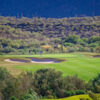 A view of the 9th hole at Rattler from The Club at Starr Pass.