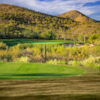 View from the 1st tee box at Palmer Course from The Club at Starr Pass.