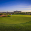 Looking back from the 8th green at Dove Valley Ranch Golf Club.