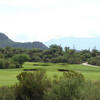 A view of the 18th hole from Highlands at Dove Mountain