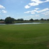 View of the 10th green at Aguila Golf Course