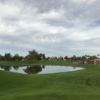 A view over a pond at Ocotillo Golf Club.