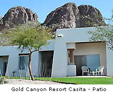 Gold Canyon Resort Casita - Patio