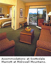 Accommodations at Scottsdale Marriott at McDowell Mountains